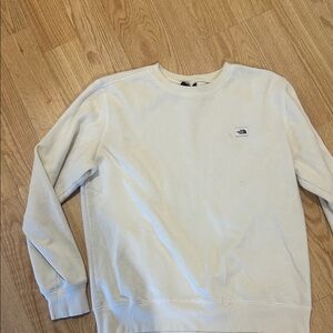 The North Face Men's Off-White Crewneck Sweater